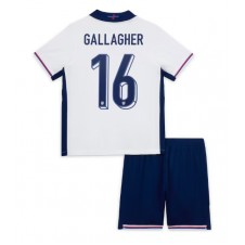 England Conor Gallagher #16 Hemmaställ Barn EM 2024 Korta ärmar (+ Korta byxor)